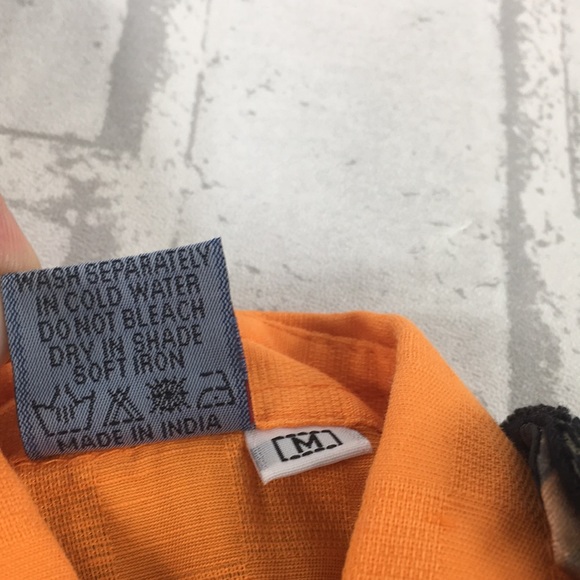 Shirt & Vest 9-12 Mos. Orange Brown *B - Picture 6 of 6